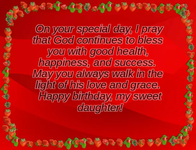 Happy Birthday To Our Daughter Happy Birthday To Our Daughter