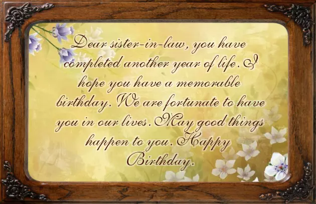 Wife Sister Birthday Wishes Wife Sister Birthday Wishes