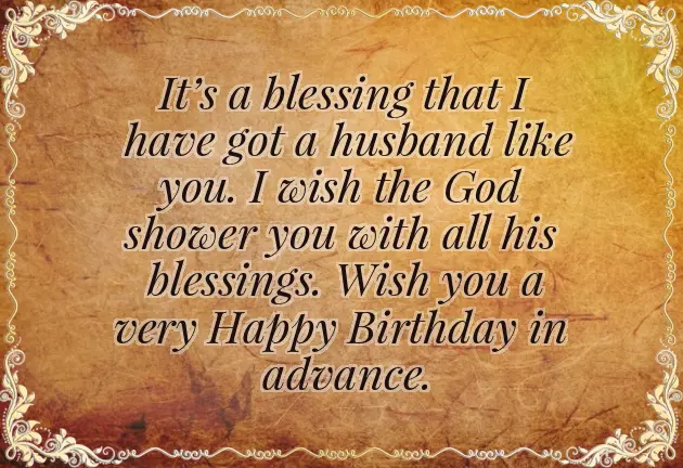 Happy Wishes To Husband