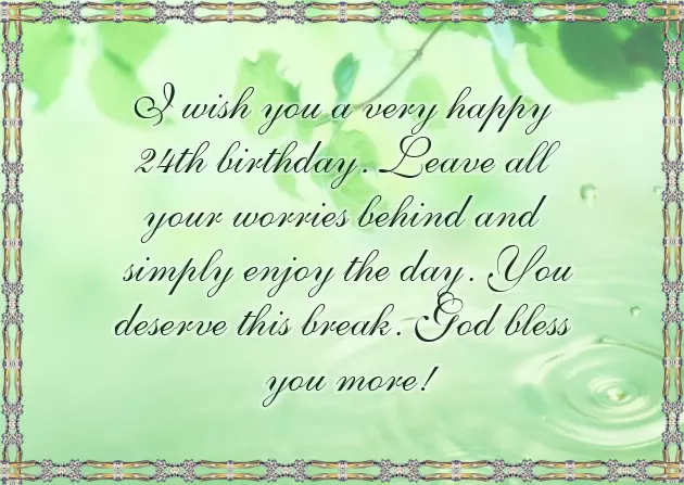 Happy 24Th Birthday Daughter Happy 24Th Birthday Daughter