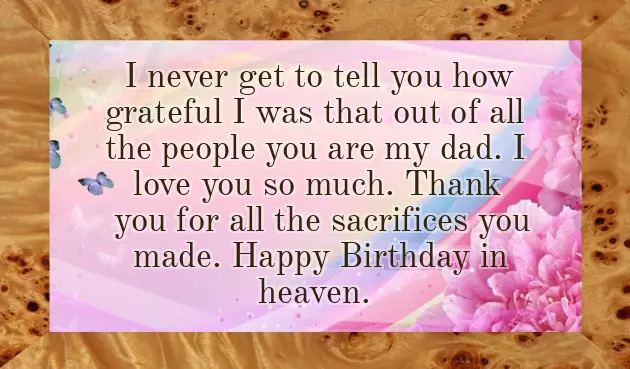 Birthday Wishes For Heavenly Father Birthday Wishes For Heavenly Father