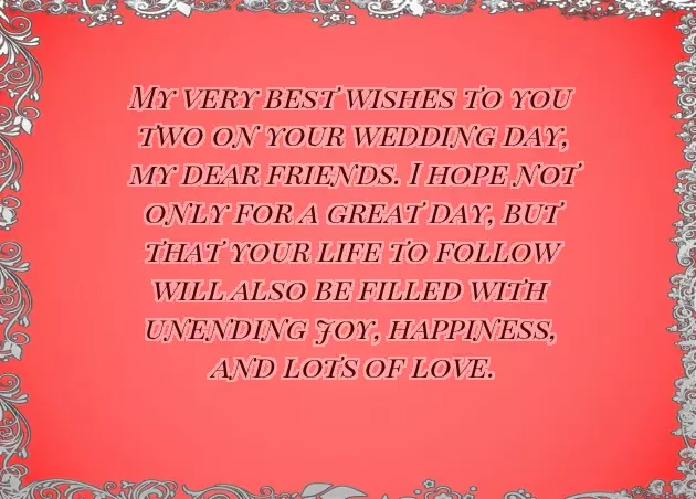 Marriage Congratulations Marriage Congratulations