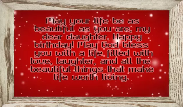 Happy Birthday To Our Daughter Happy Birthday To Our Daughter