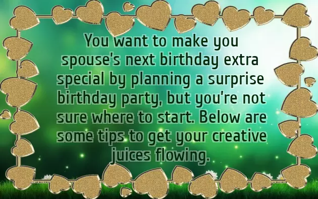 Surprise Birthday Party Surprise Birthday Party