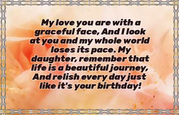 Birthday Poem For Daughter From Mom Birthday Poem For Daughter From Mom