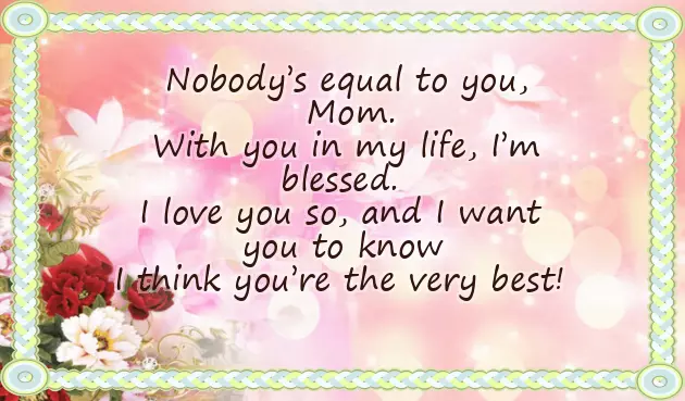 Nice Poems For Moms Nice Poems For Moms