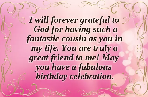 Happy Birthday Text For Cousin Happy Birthday Text For Cousin