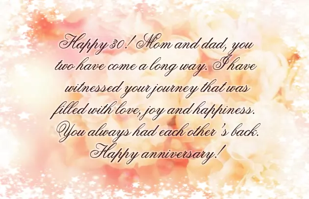 Message To Parents Anniversary Message To Parents Anniversary