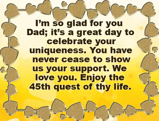 Happy 45Th Birthday Happy 45Th Birthday