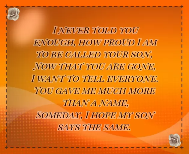 Poems For Dad Poems For Dad