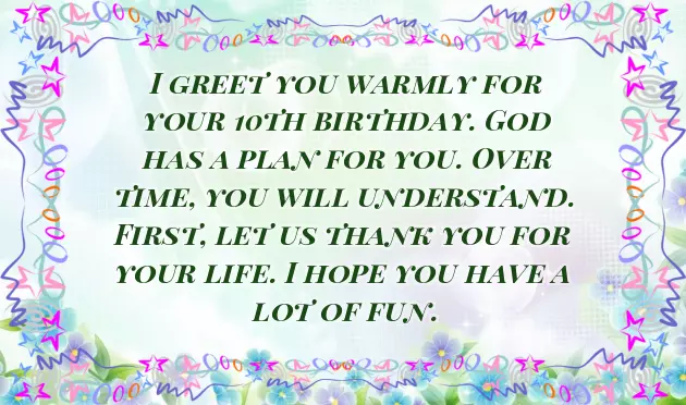 Birthday Wishes For Daughter Turning 10 Birthday Wishes For Daughter Turning 10