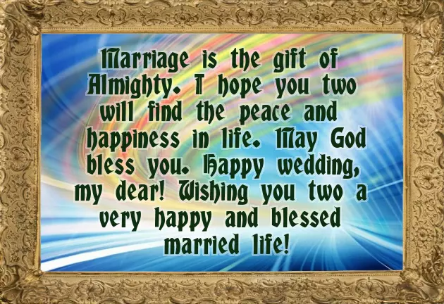 Wedding Prayer Wishes