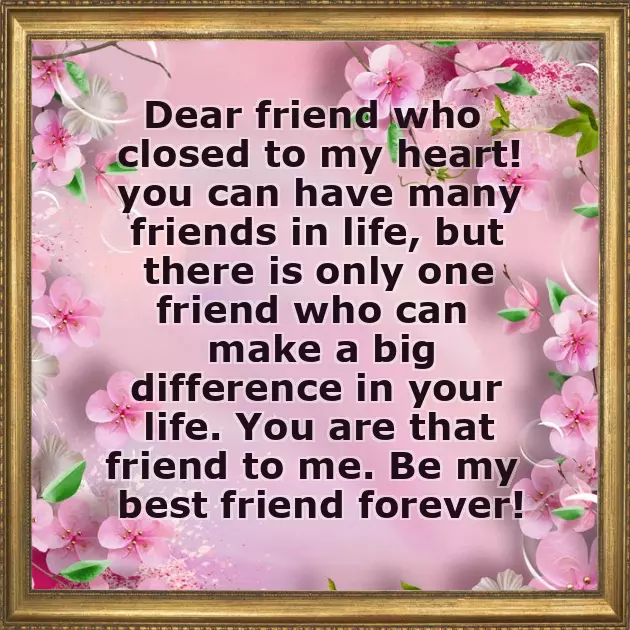 Friendship Day Wish To Girlfriend