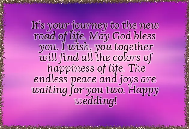 Wedding Prayer Wishes