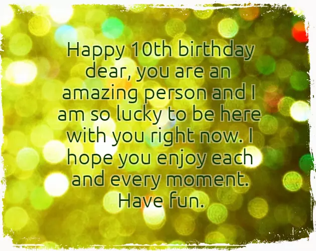 Birthday Wishes For Daughter Turning 10 Birthday Wishes For Daughter Turning 10