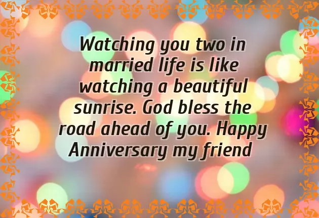 Happy Anniversary Wishes Friend Happy Anniversary Wishes Friend