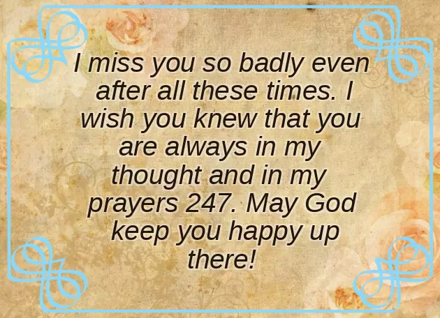 Mom Death Anniversary Quotes