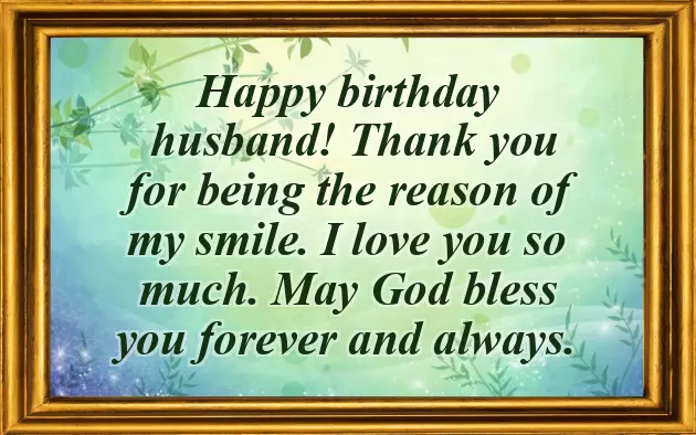 Happy Wishes To Husband