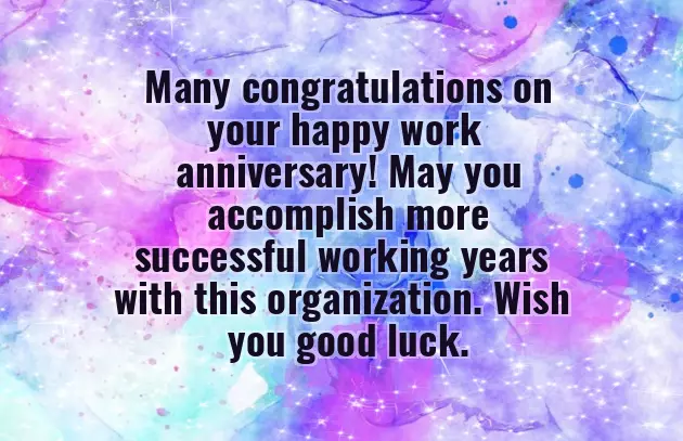 Congratulations 2 Years Work Anniversary Congratulations 2 Years Work Anniversary