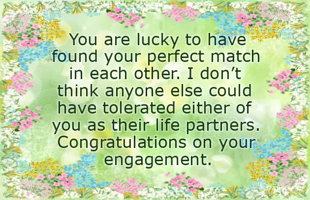 Congratulations On Your Engagement Messages