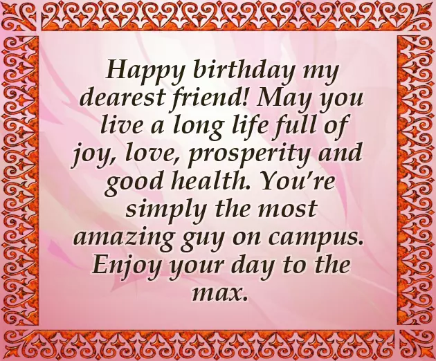 Happy Birthday To Best Male Friend Happy Birthday To Best Male Friend