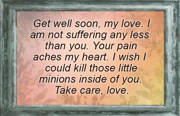 Get Well Soon To My Love Get Well Soon To My Love