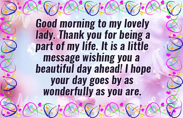 Sweet Romantic Good Morning Message For My Love Sweet Romantic Good Morning Message For My Love
