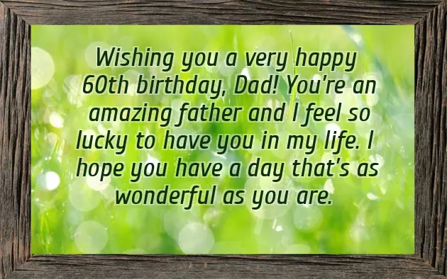 Happy 60Th Birthday Dad From Daughter Happy 60Th Birthday Dad From Daughter