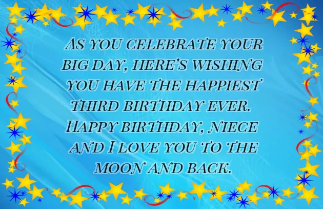 Birthday Wishes To 3 Year Old Niece Birthday Wishes To 3 Year Old Niece