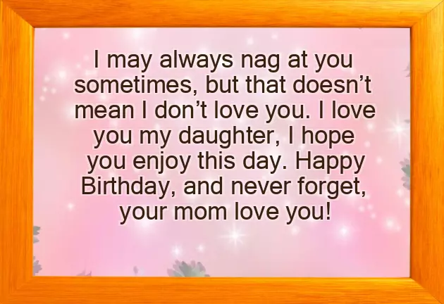 Happy Birthday Wishes From A Mother To Her Daughter Happy Birthday Wishes From A Mother To Her Daughter