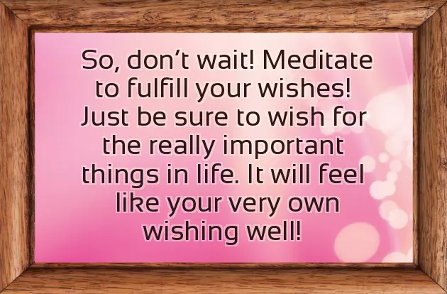Fulfill Wishes Fulfill Wishes