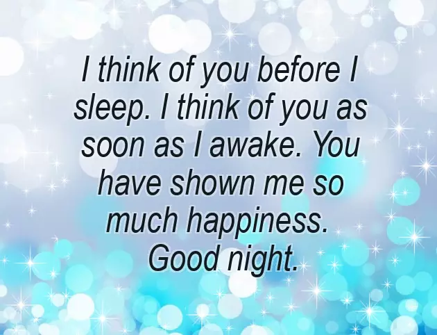 Wish Goodnight For Boyfriend